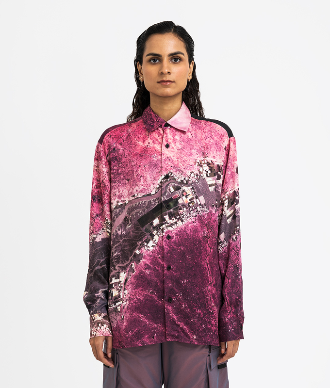 Printed Long Sleeve Shirt