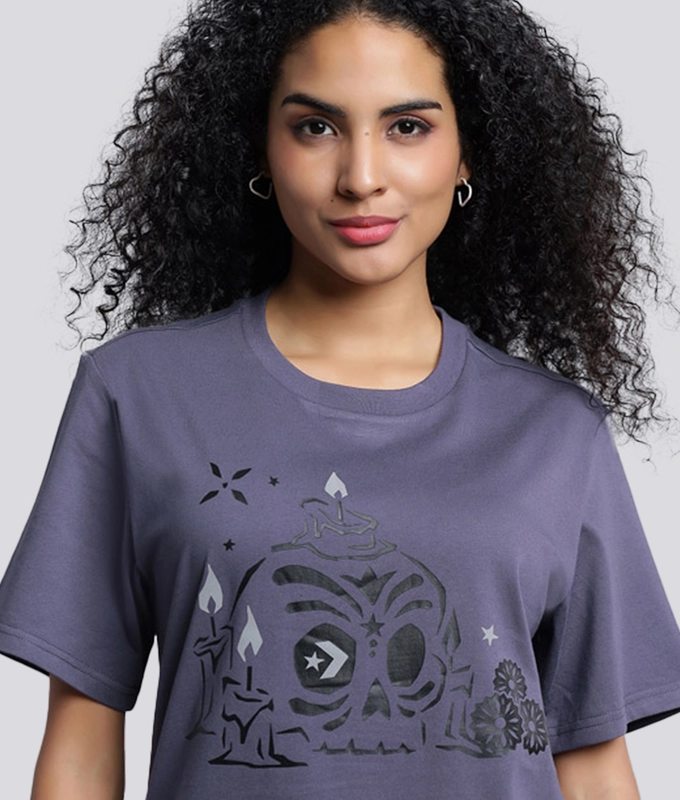 Day Of The Dead Candle Lit Tee