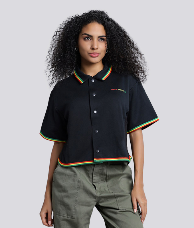 X Daily Paper Cropped Shooting Shirt