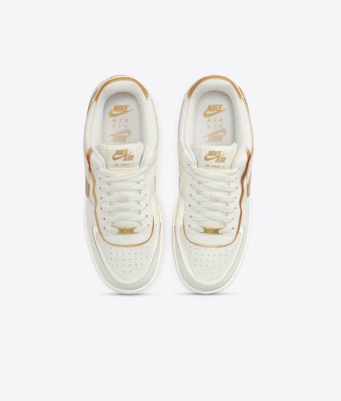 AIR FORCE 1 SHADOW 'SAIL/METALLIC GOLD-COCONUT MILK'