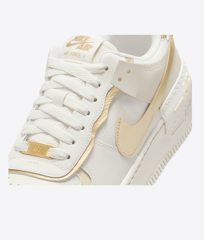 AIR FORCE 1 SHADOW 'SAIL/METALLIC GOLD-COCONUT MILK'