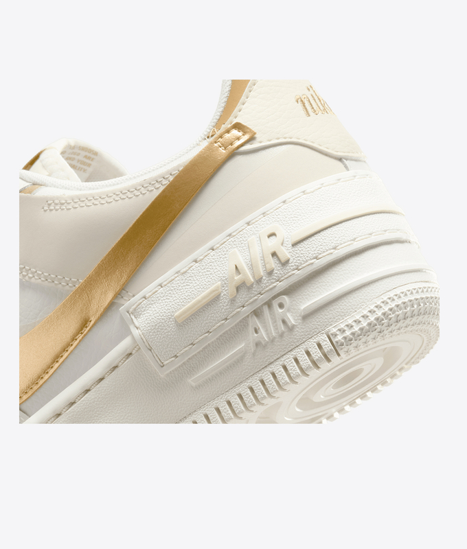 AIR FORCE 1 SHADOW 'SAIL/METALLIC GOLD-COCONUT MILK'