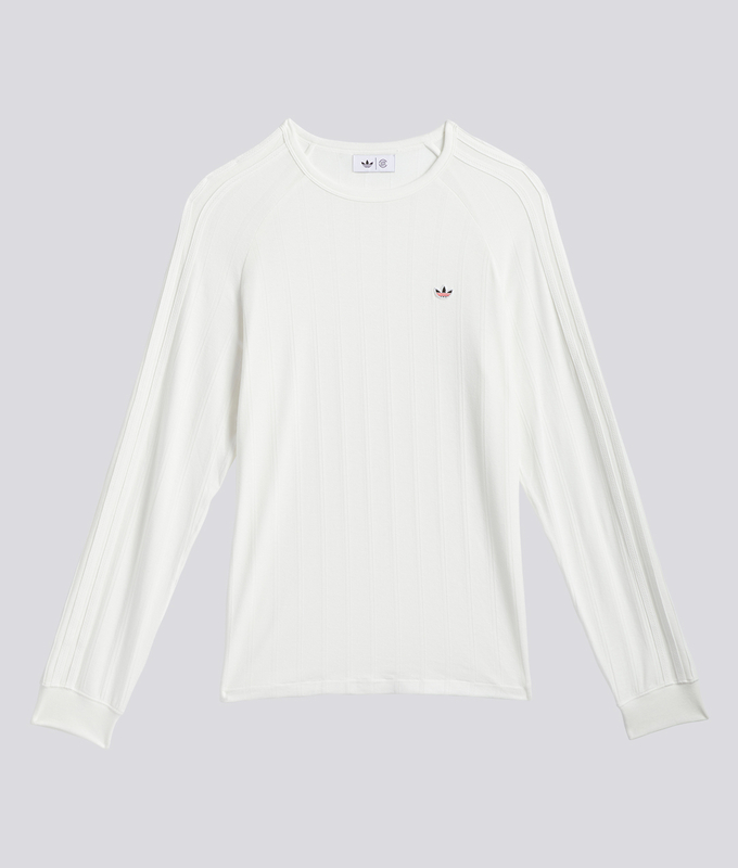 X Clot Rib Long Sleeve Tee