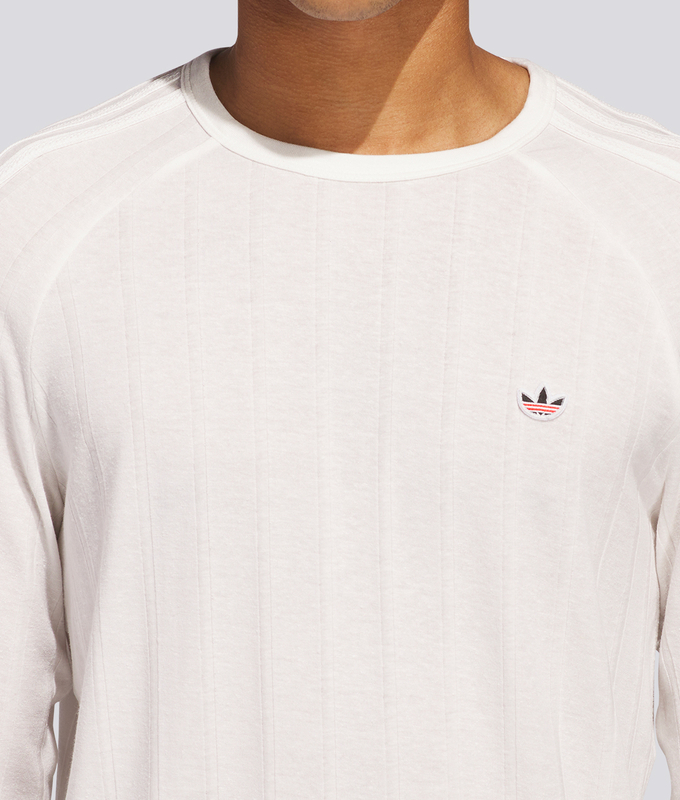 X Clot Rib Long Sleeve Tee