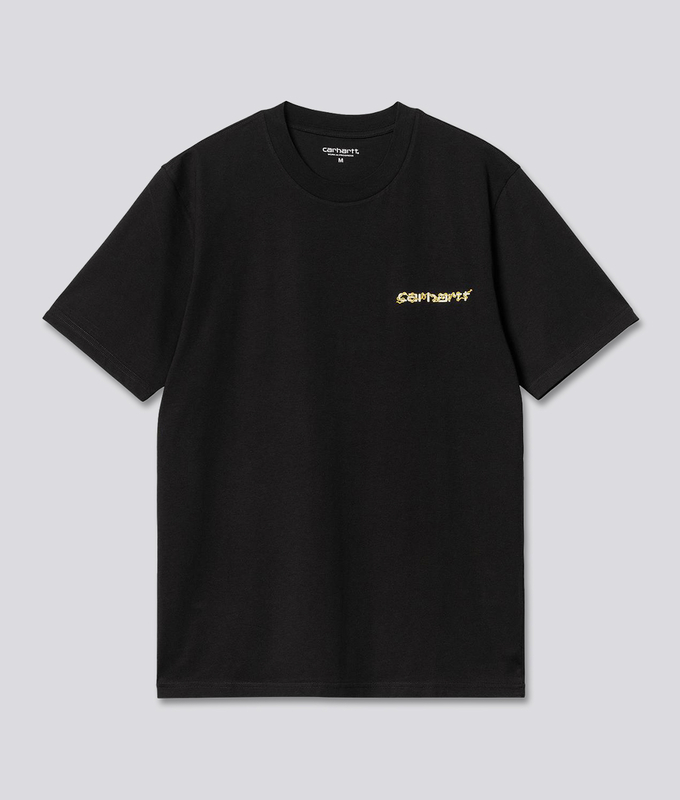 SHORT SLEEVE NOODLE SOUP T-SHIRT 'BLACK'