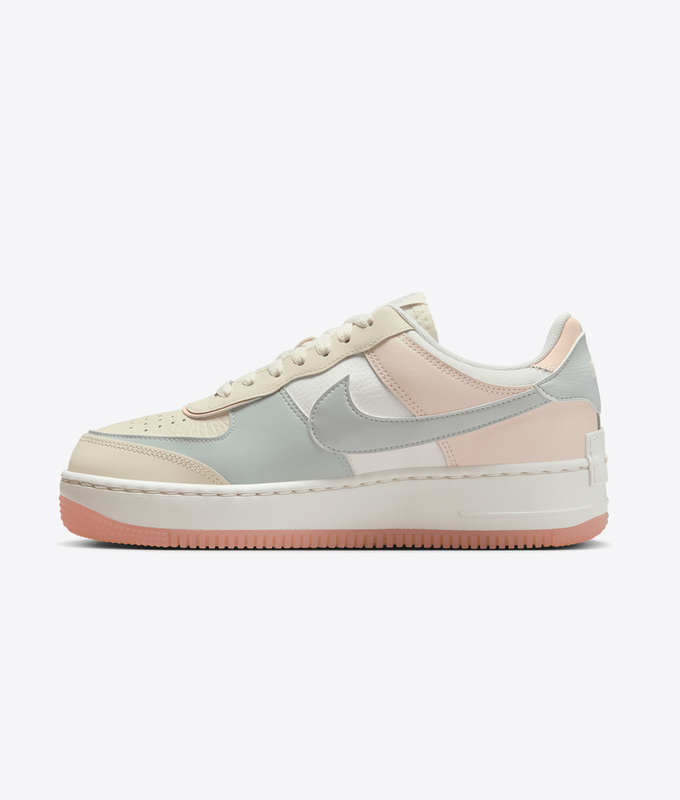 AIR FORCE 1 SHADOW 'COCONUT MILK/CRIMSON TINT-LIGHT SILVER'