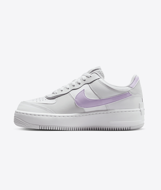 AIR FORCE 1 SHADOW 'WHITE/LILAC BLOOM-PHOTON DUST-WHITE'