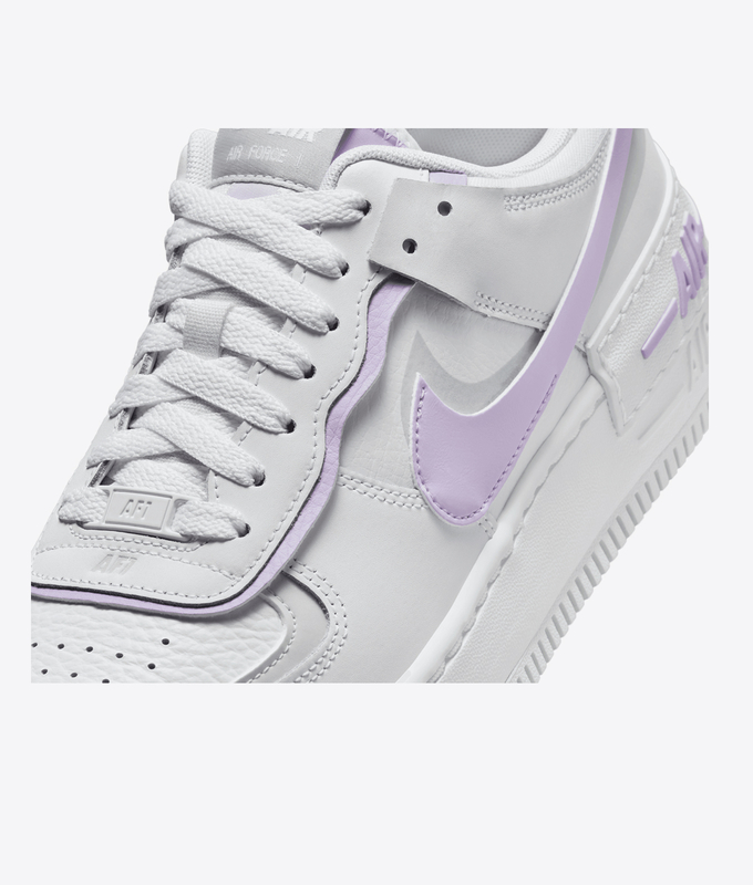 AIR FORCE 1 SHADOW 'WHITE/LILAC BLOOM-PHOTON DUST-WHITE'