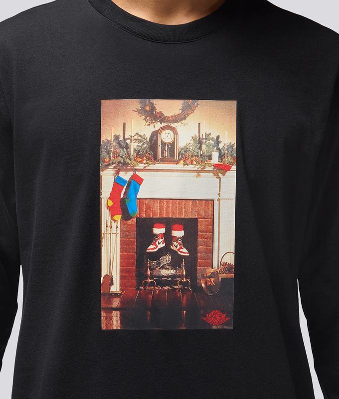 Jumpman Long Sleeve Chimney T-Shirt