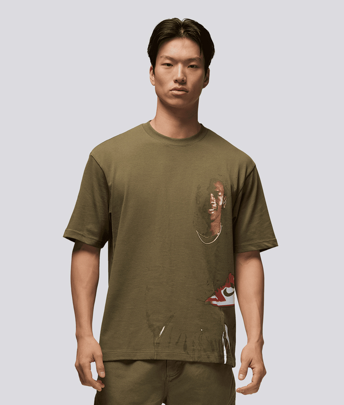 STATEMENT 1985 SHORT SLEEVE T-SHIRT 'MEDIUM OLIVE'