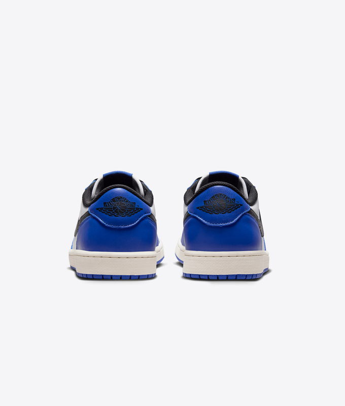 AIR JORDAN 1 RETRO LOW OG 'WHITE/BLACK-GAME ROYAL-SAIL'