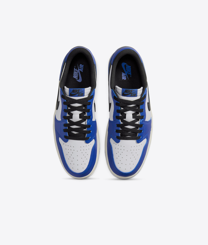 AIR JORDAN 1 RETRO LOW OG 'WHITE/BLACK-GAME ROYAL-SAIL'