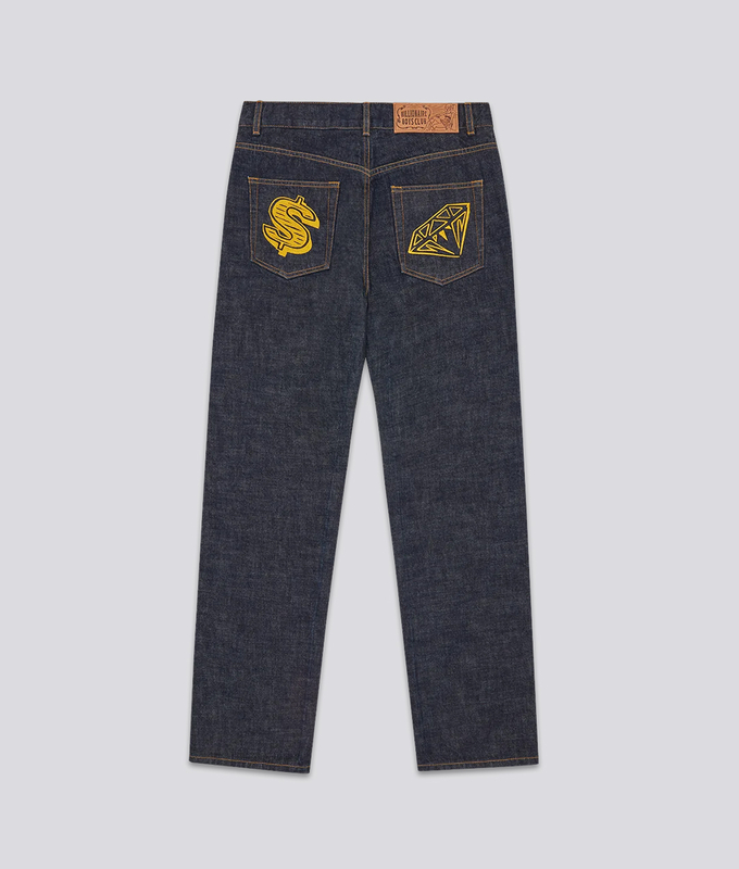 Diamonds  Dollars Selvedge Denim Pant