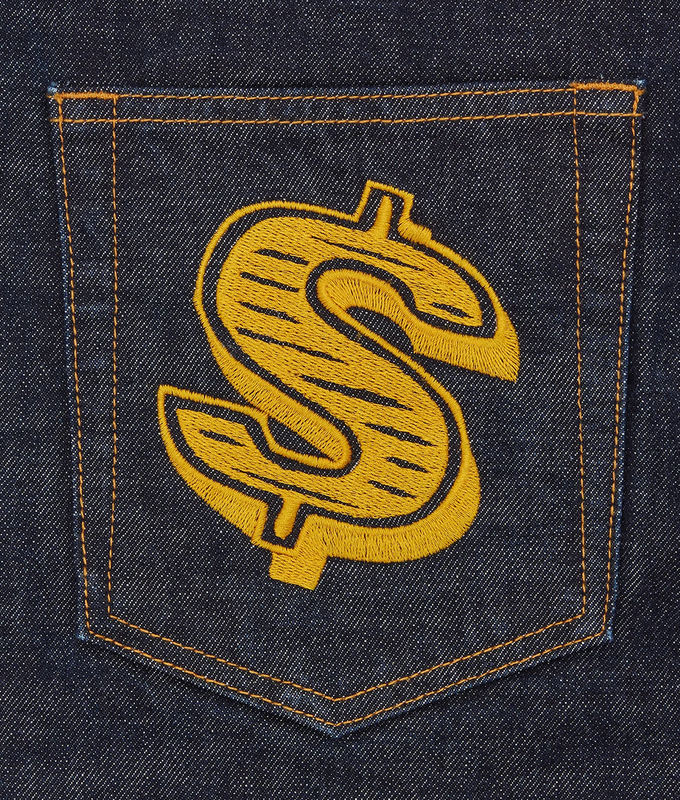 Diamonds  Dollars Selvedge Denim Pant