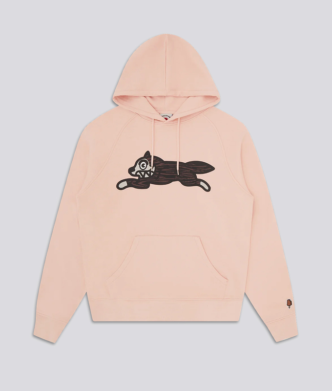 Woodgrain Running Dog Popover Hoodie