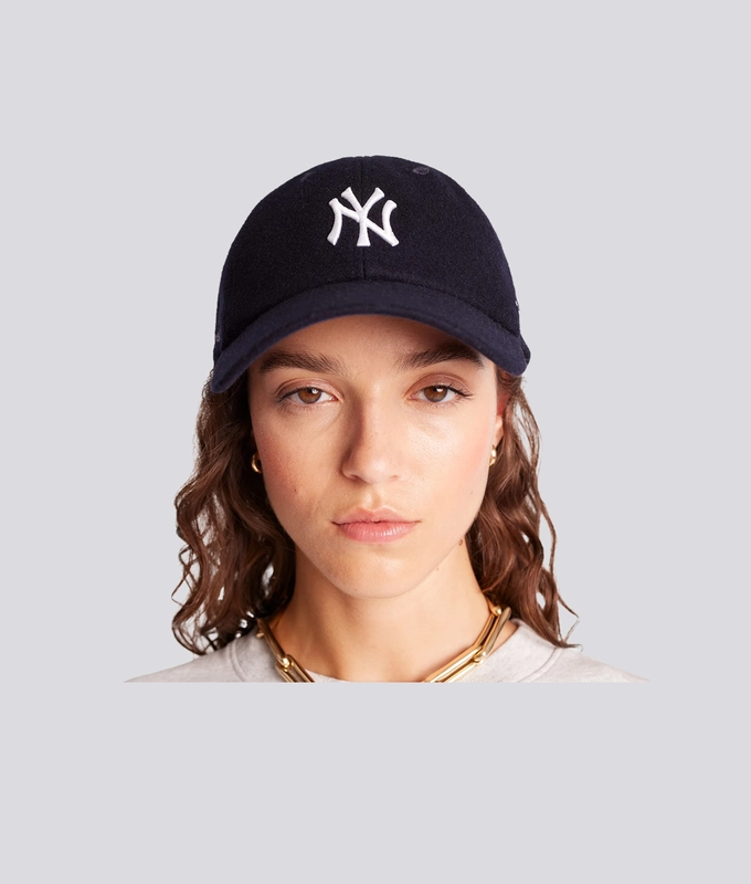 X Yankees Serif Wool Hat
