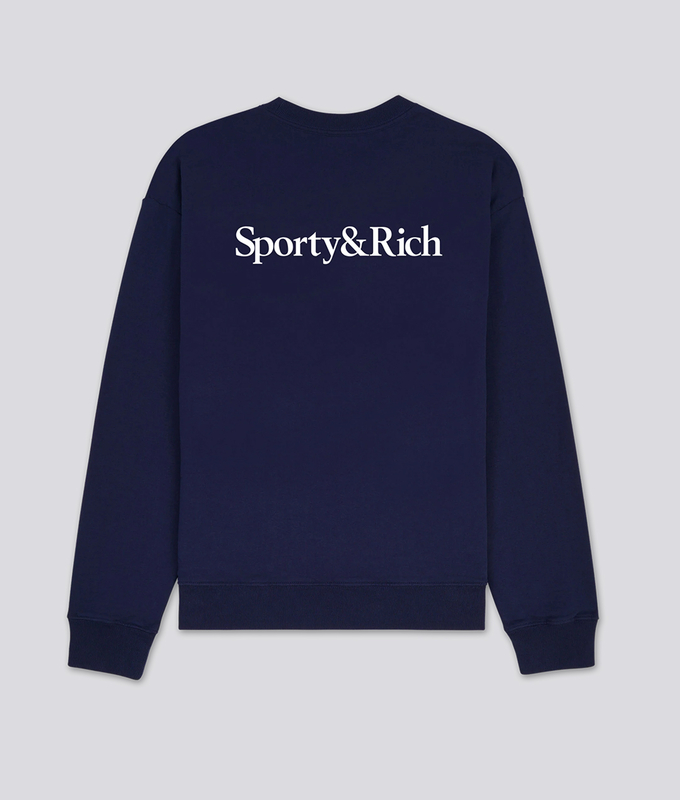 X Yankees Serif Crewneck Sweatshirt