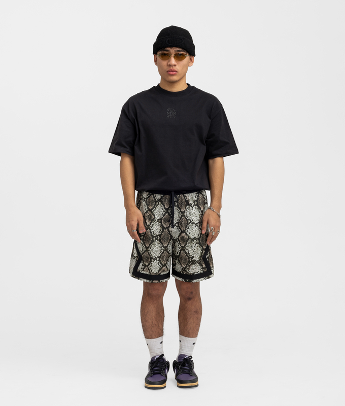 DRI-FIT SPORT PRINTED DIAMOND SHORT 'SAIL/BLACK'