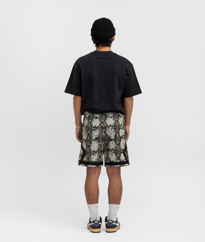 DRI-FIT SPORT PRINTED DIAMOND SHORT 'SAIL/BLACK'