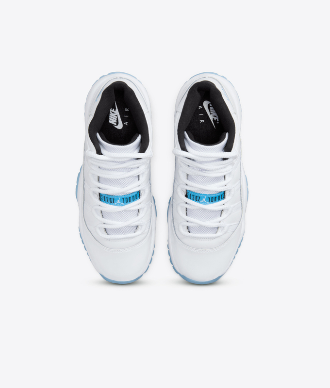 AIR JORDAN 11 RETRO 'WHITE/LEGEND BLUE-BLACK'