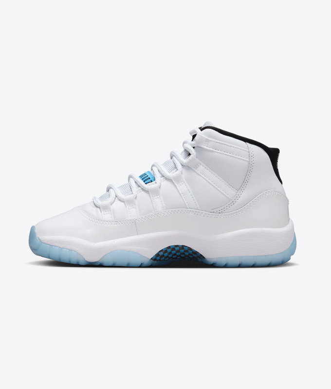 AIR JORDAN 11 RETRO 'WHITE/LEGEND BLUE-BLACK'