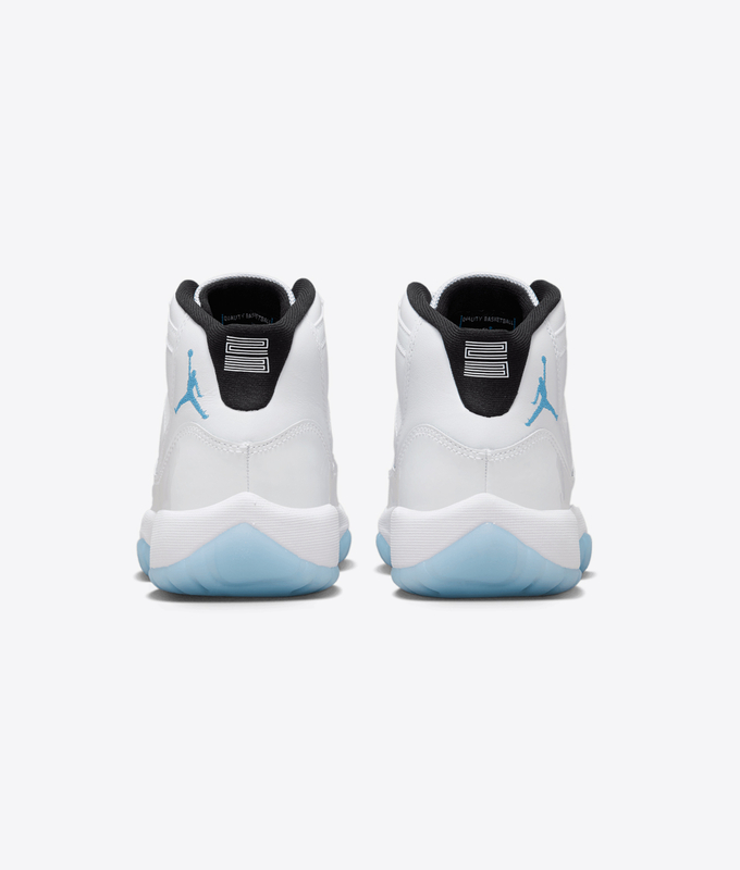 AIR JORDAN 11 RETRO 'WHITE/LEGEND BLUE-BLACK'