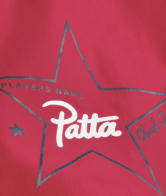 X PATTA COACHES JACKET 'GARNET'