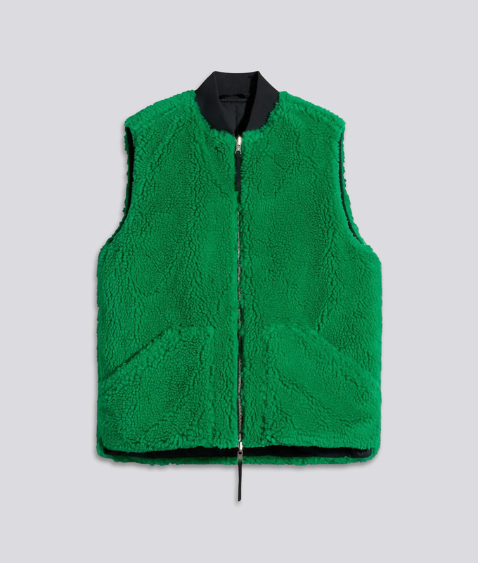 X Patta Reversible Graphic Vest