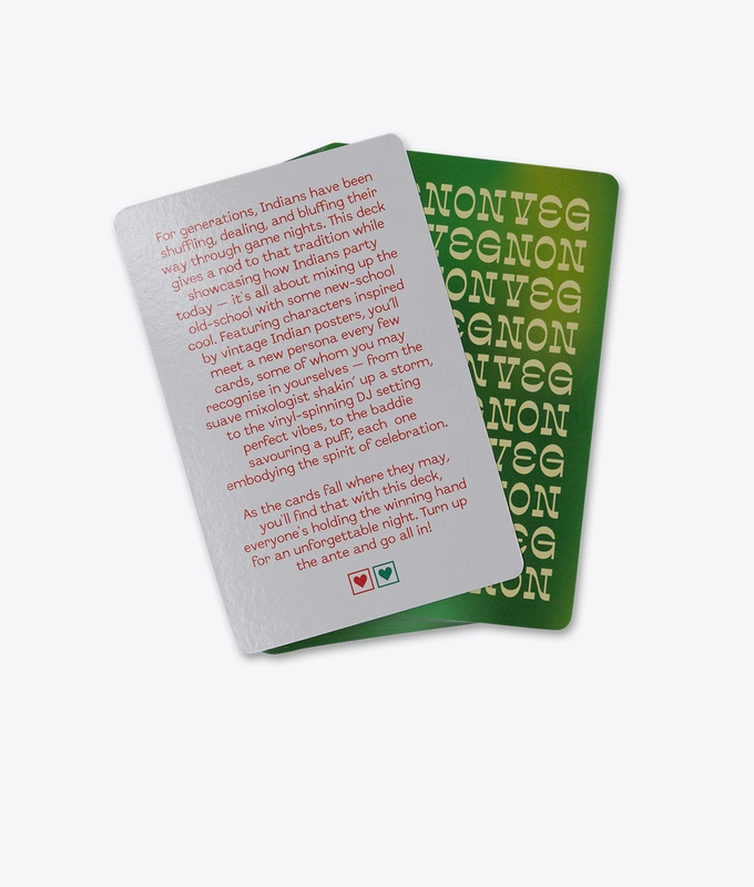 PACK OF PLAYING CARDS GREEN