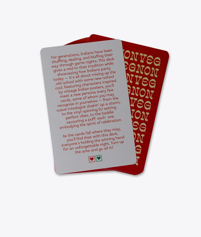 PACK OF PLAYING CARDS RED