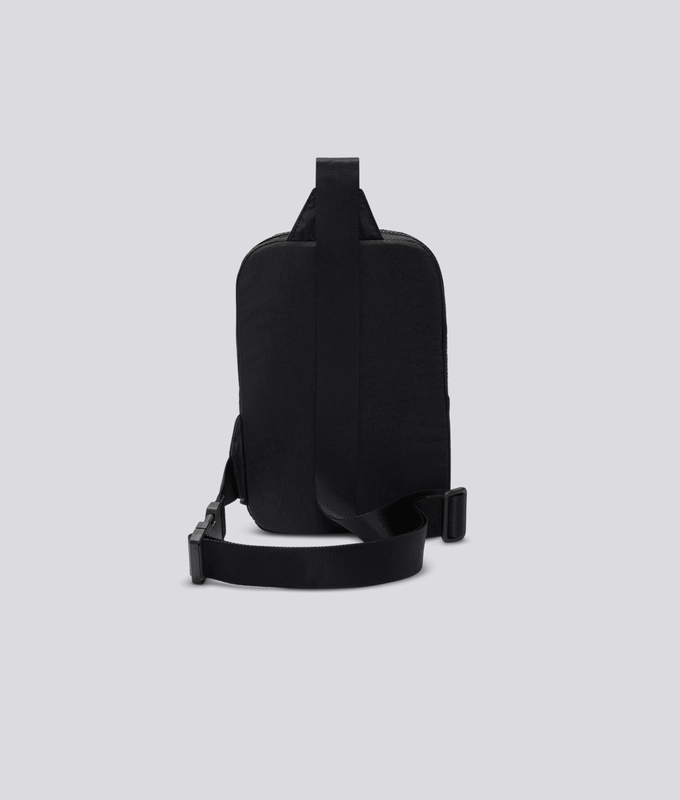 NIKE AURA CROSSBODY BAG 'BLACK/SILVER'