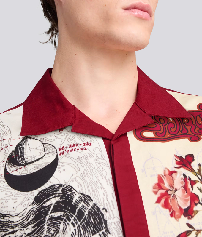 X PALAIS ARTISAN SHIRT 'ALPINE SNOW'