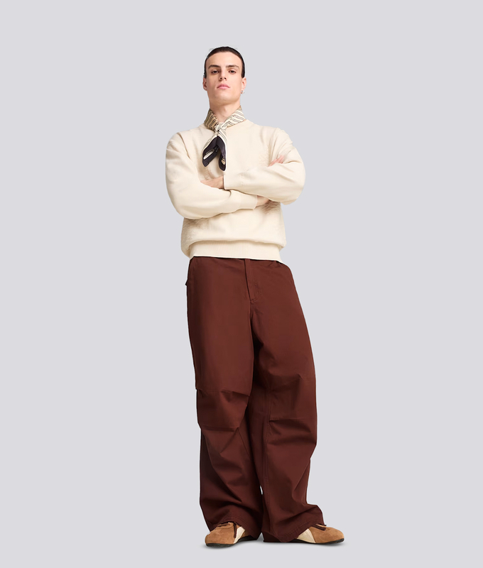 X PALAIS ARTISAN PANTS 'CHOCOTART'