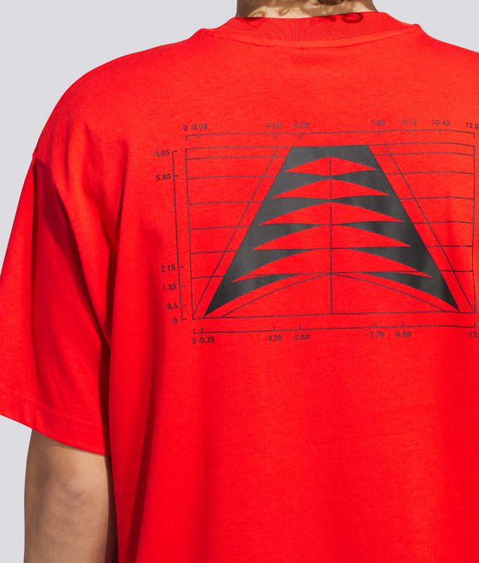 Anthony Edwards GRAPHIC TEE 'ACTIVE RED'