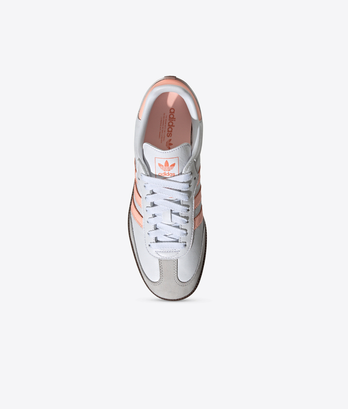 SAMBA OG 'WHITE/CLEAR ORANGE-SEMI CORAL'