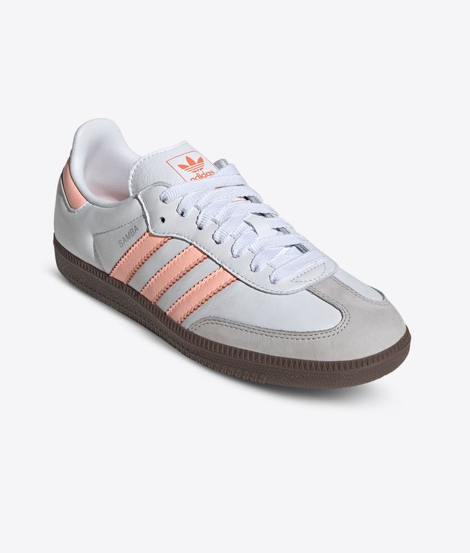 SAMBA OG 'WHITE/CLEAR ORANGE-SEMI CORAL'