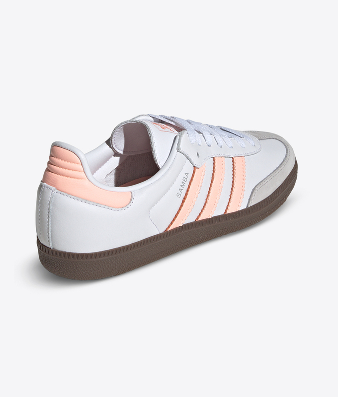 SAMBA OG 'WHITE/CLEAR ORANGE-SEMI CORAL'