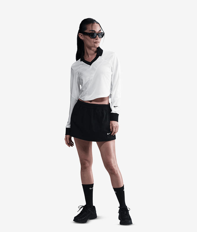 NIKE SPORTSWEAR LONG SLEEVE CROPPED TOP