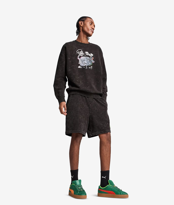 X TMNT RELAXED SHORTS