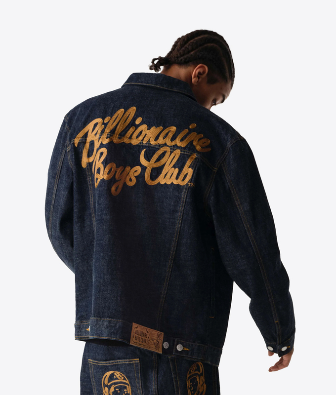 SCRIPT LOGO DENIM JACKET