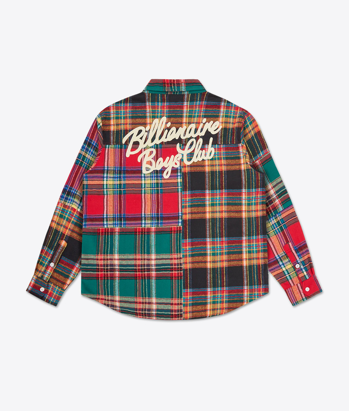 PATCHWORK CHECK SHIRT