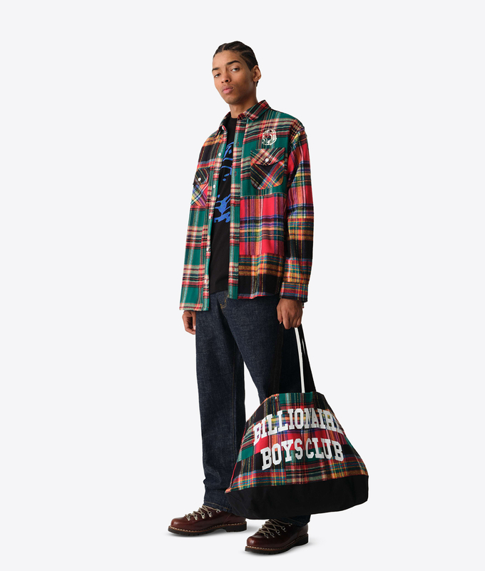 PATCHWORK CHECK SHIRT