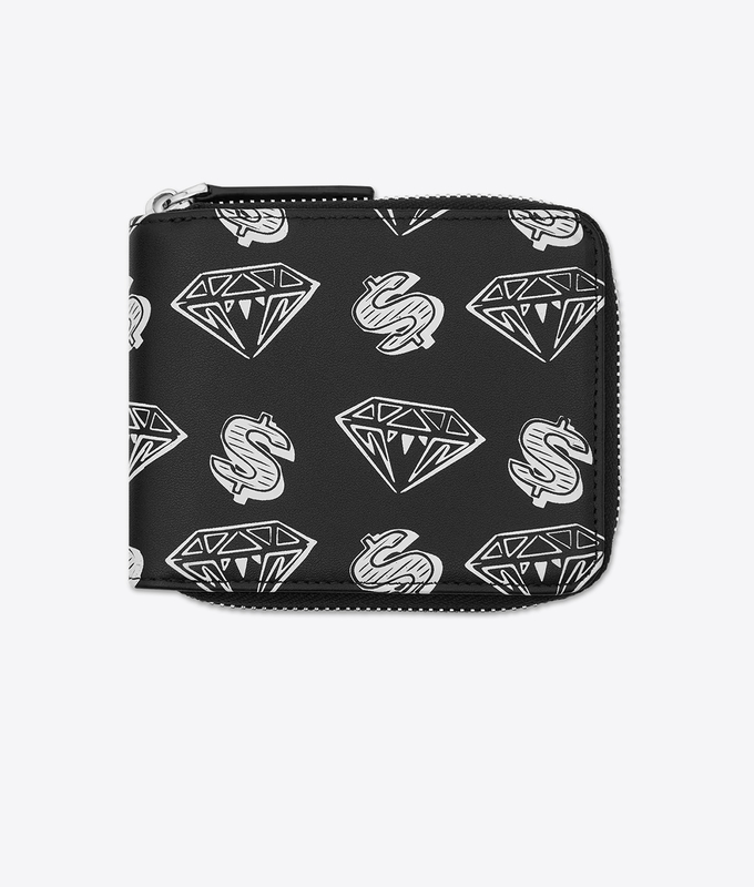 DIAMONDS  DOLLARS WALLET