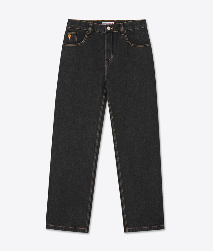 DOUBLE SCOOP APPLE DENIM PANT