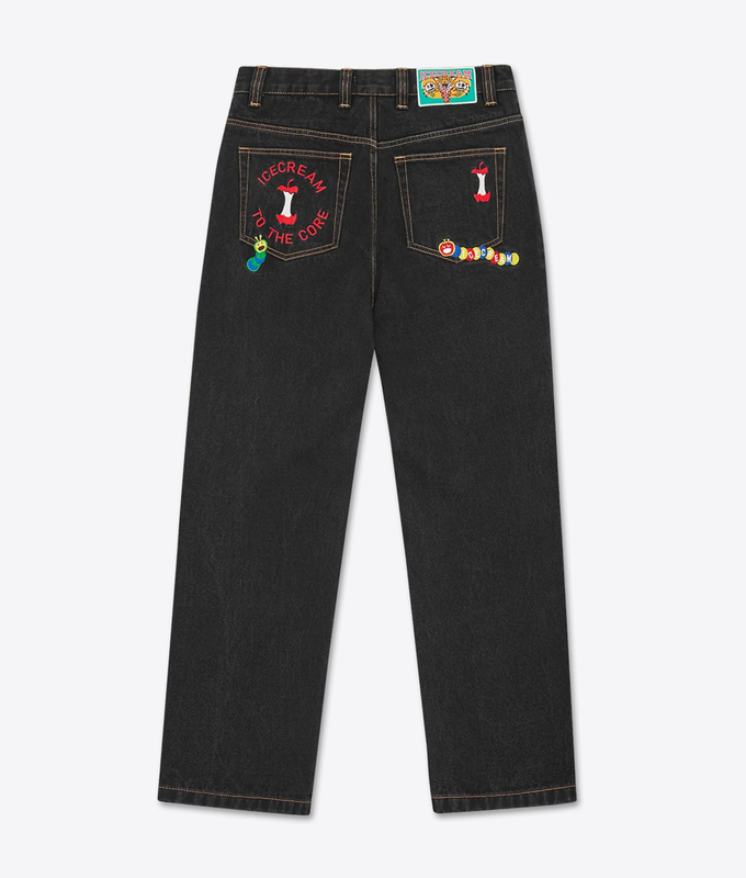 DOUBLE SCOOP APPLE DENIM PANT