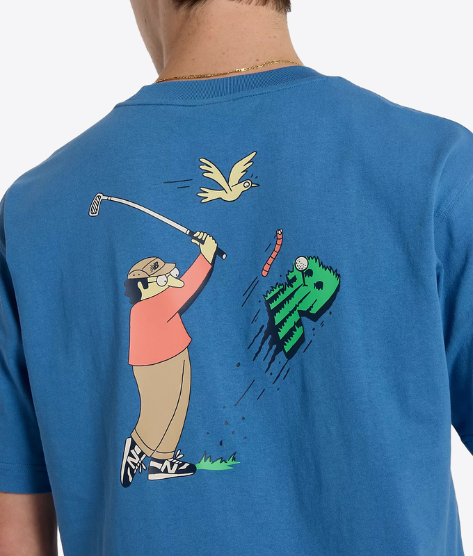 ATHLETICS RELAXED GOLF CARTOON T-SHIRT