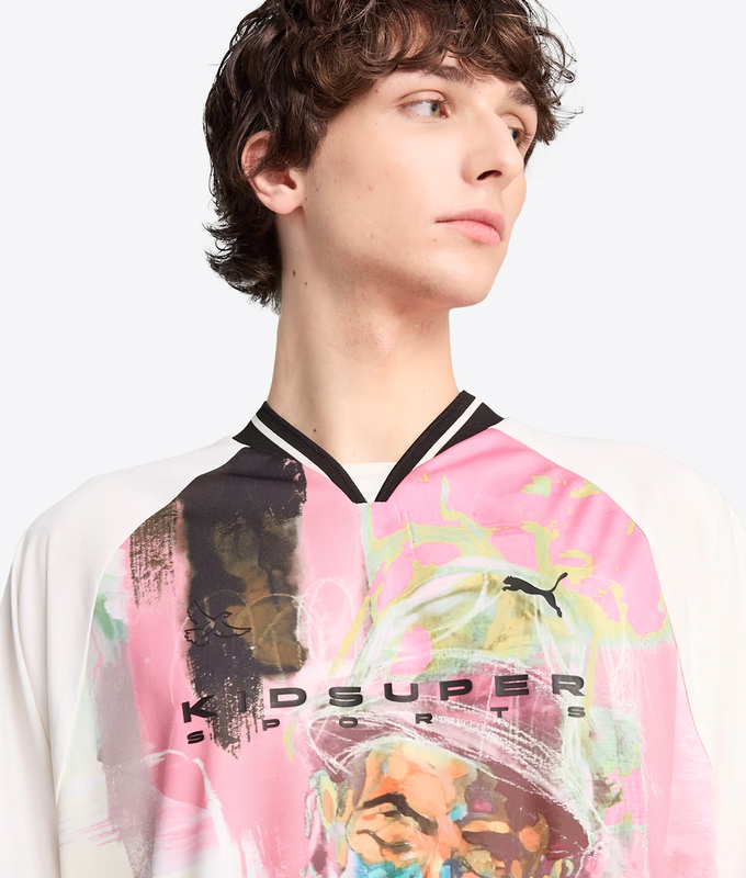 X KIDSUPER GRAPHIC JERSEY