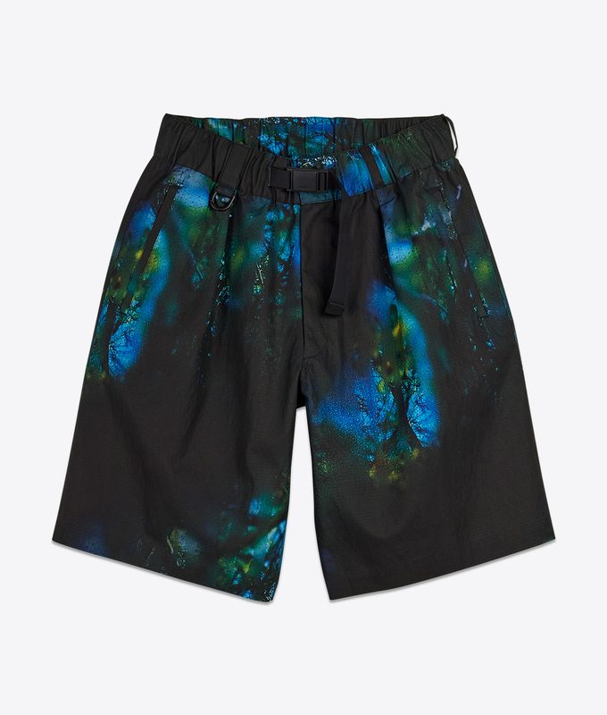 PRINTED RIPSTOP SHORT