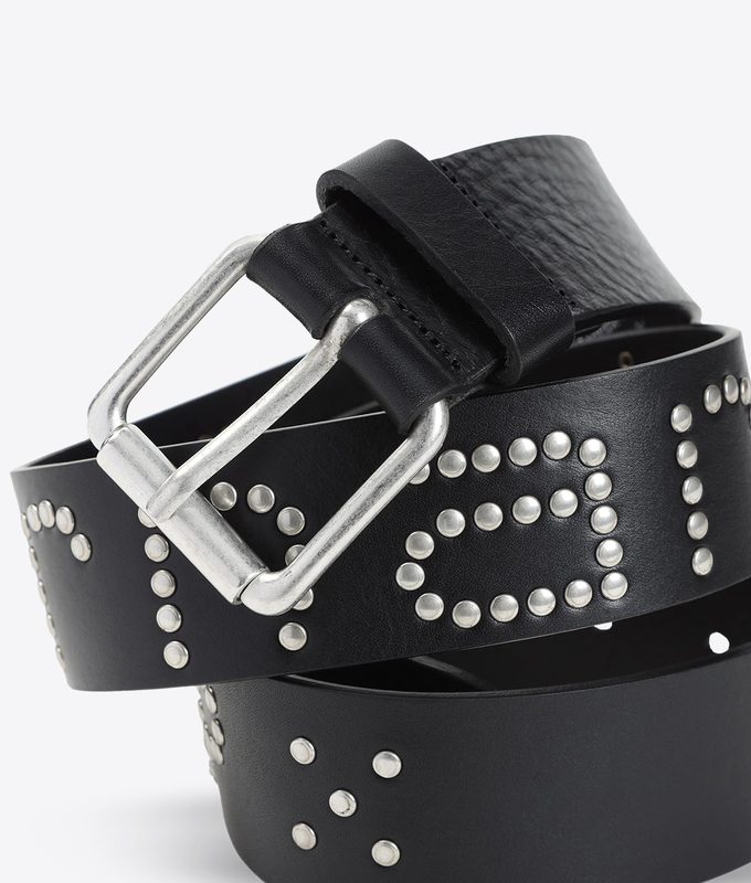 SCRIPT STUDS BELT