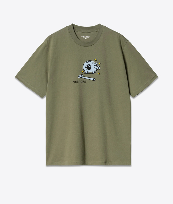 SHORT SLEEVE PIGGYBANK T-SHIRT